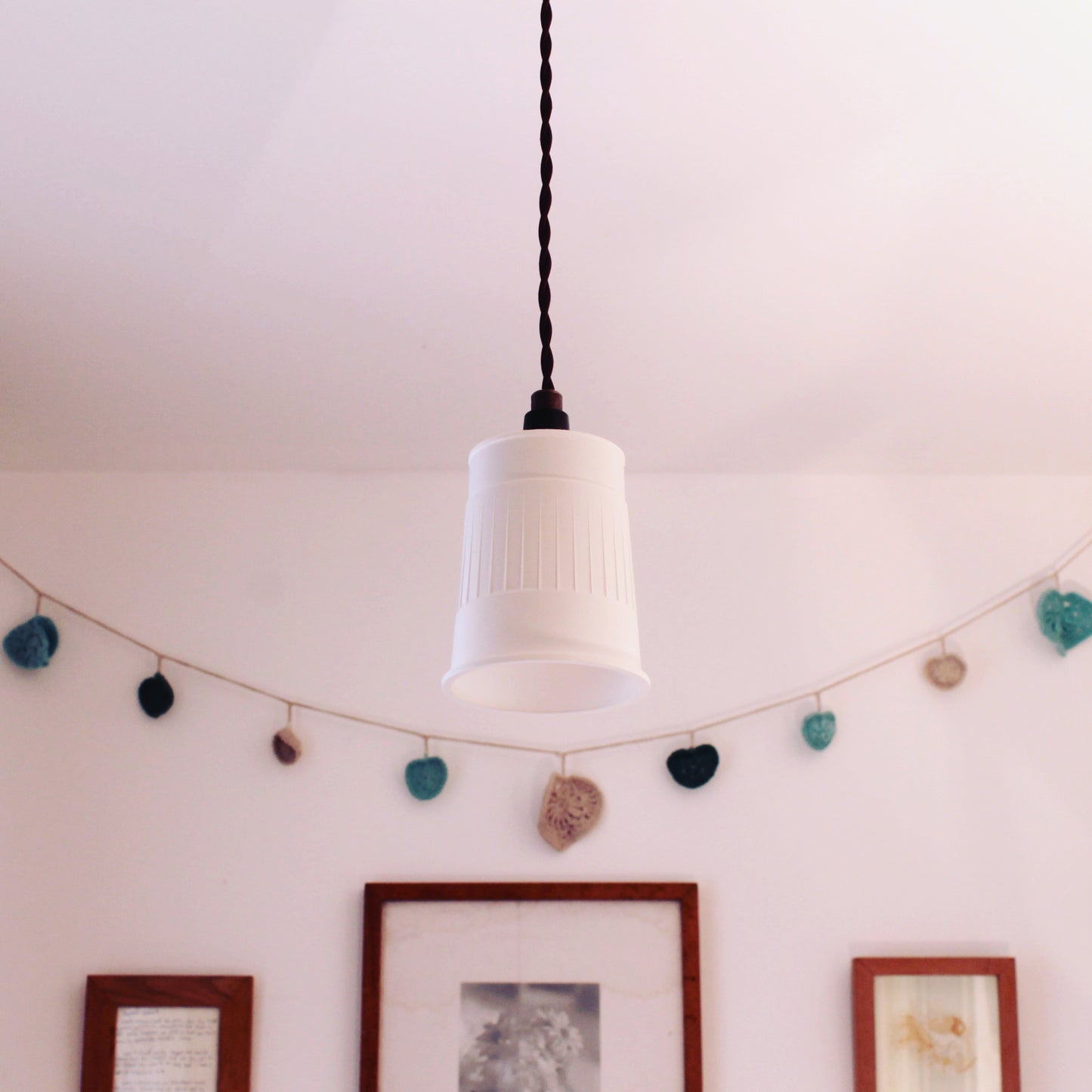 Noodle Pot Suspension Recycled Pendant Lamp