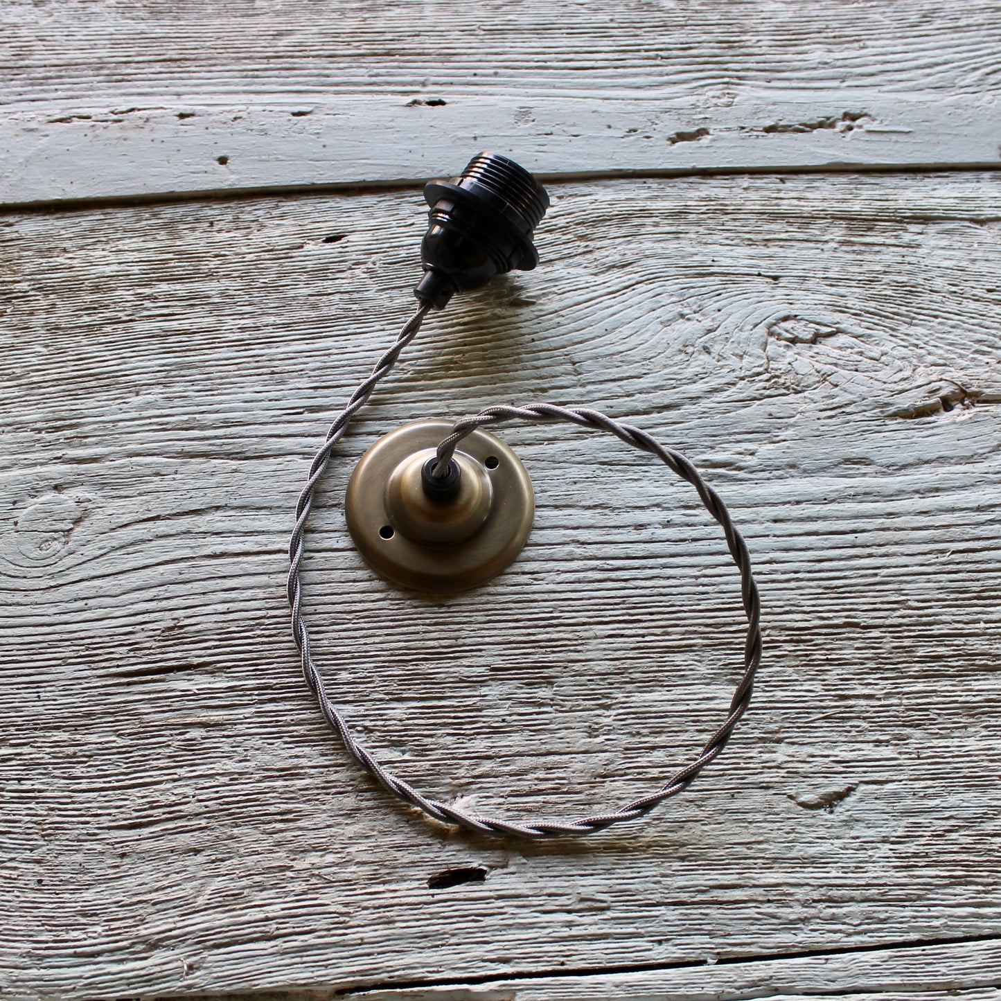 Braided Cable Pendant Drop