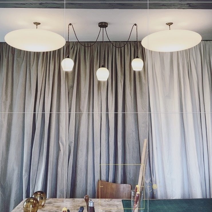 3-Drop Suspension Ceiling Light