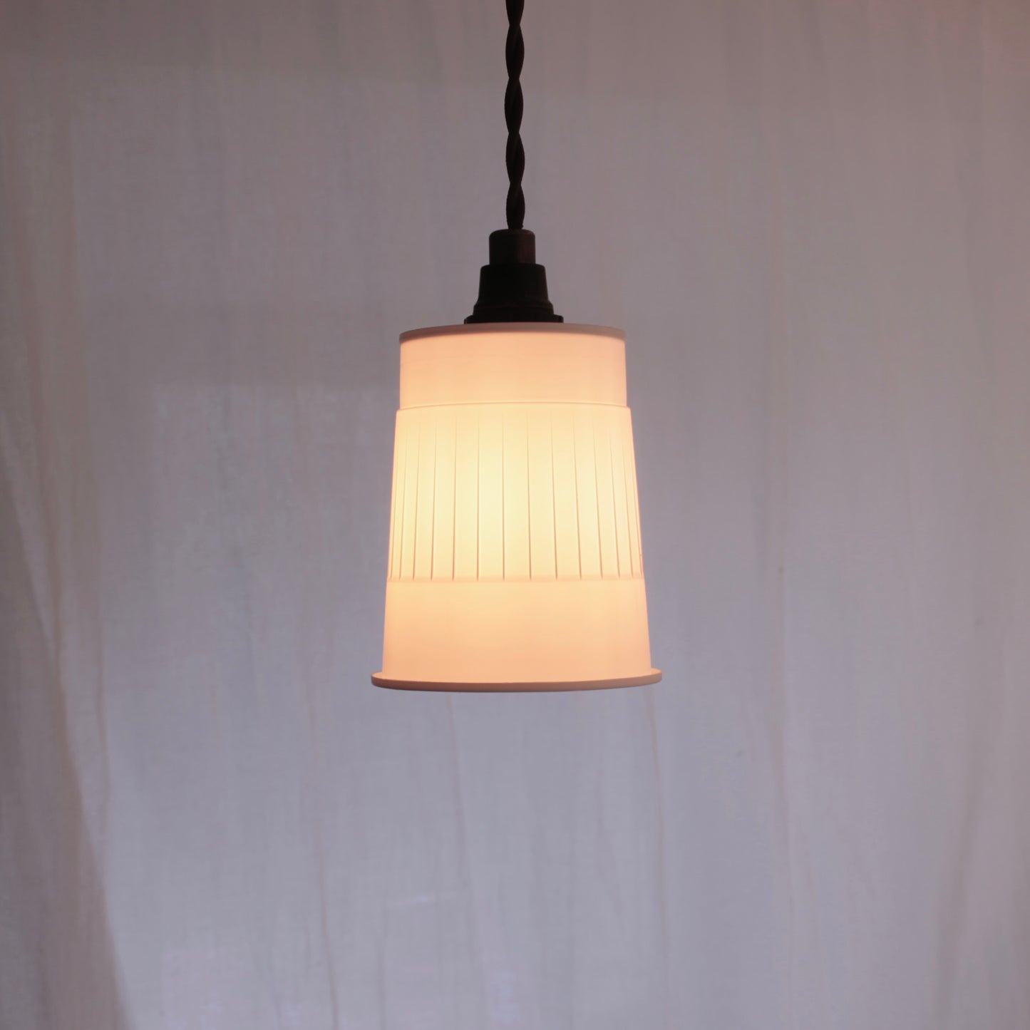Noodle Pot Suspension Recycled Pendant Lamp