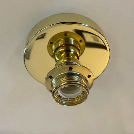 Flush ceiling-wall light fitting