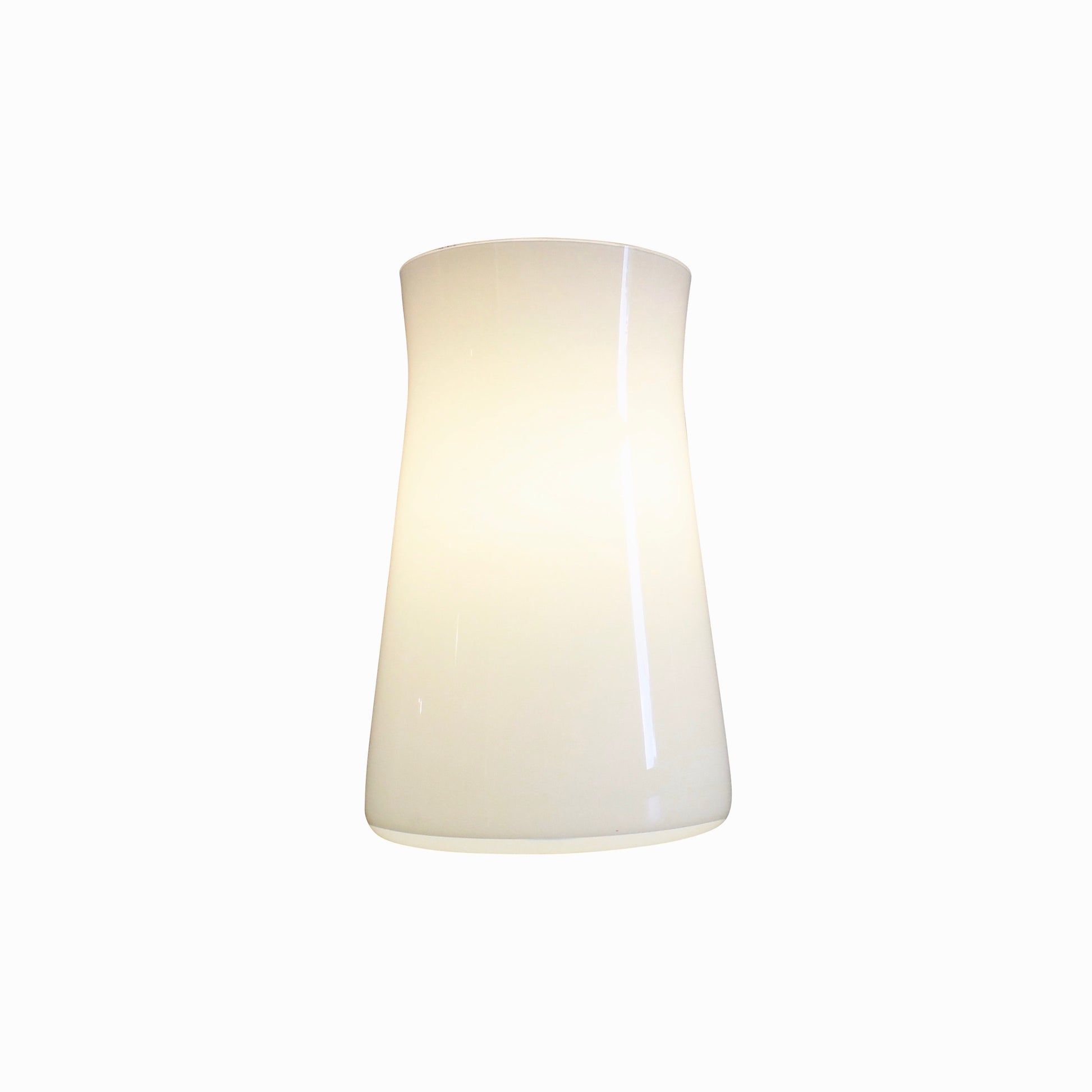 Waisted Table lamp, White