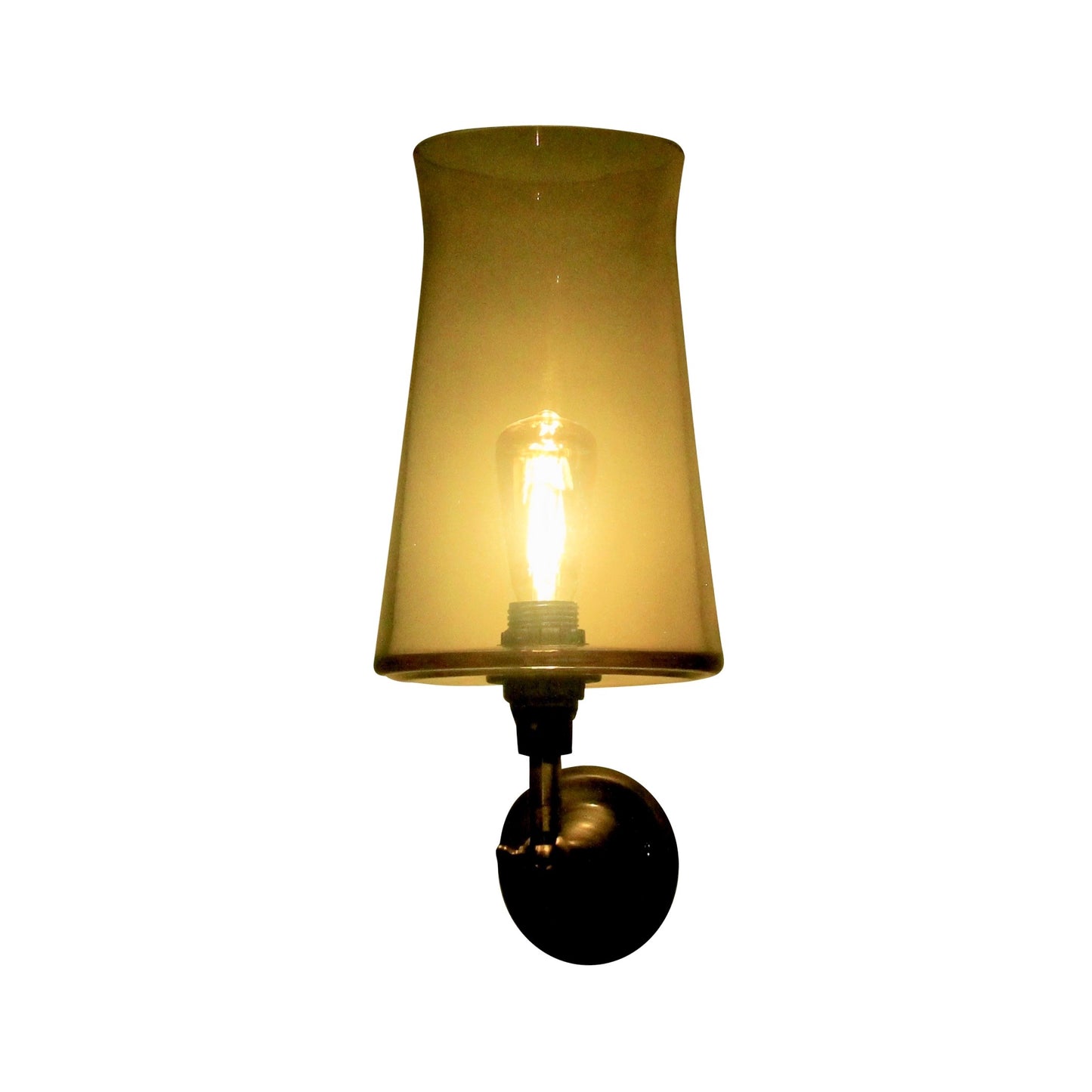 Waisted Wall Lamp Flat base, honey modern wall lighting, elegant modern wall lamp
