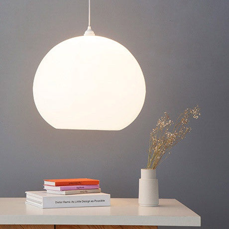 Polly Inverse Lampshade, large quality white lighting, contemporary pendant lighting, white lights, calm lighting, kitchen suspension, living room lighting